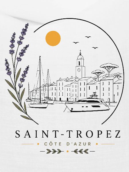 Saint-Tropez Hafen Blick