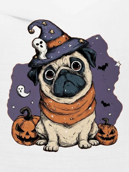Mops Halloween