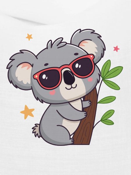 Koala-Chic Sonnenrote Brille