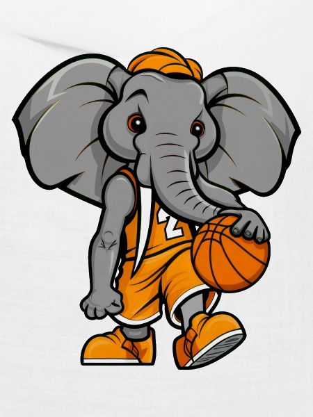Basketball Elefant