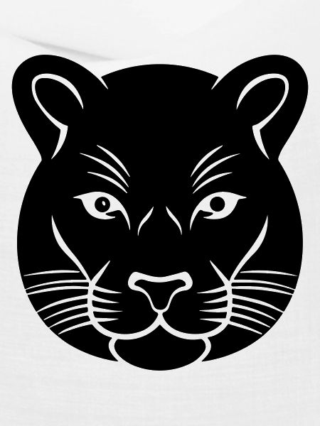 Kopf des Panthers
