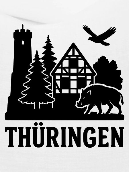 thüringen silhouette