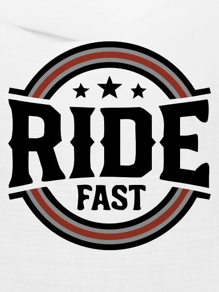 Ride Fast Abzeichen Logo