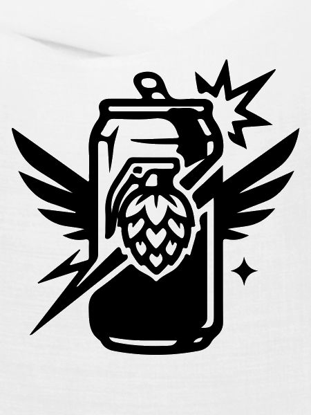 Bierdose Hopfen Dose Bier