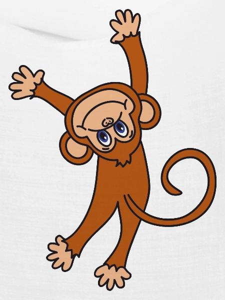 Affe Schimpanse