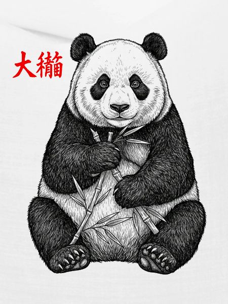 Asiatischer Panda