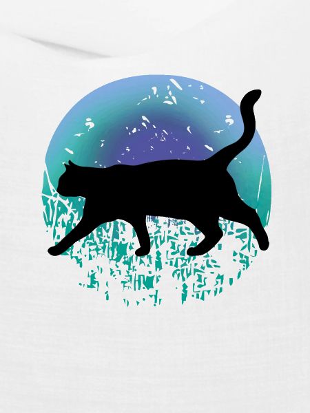 Schwarze Katze