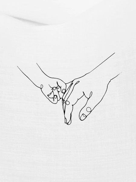 Baby Hand halten