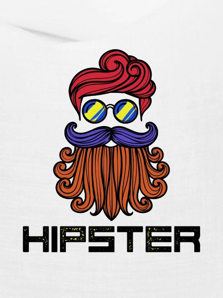 Bart Hipster Spruch Bartfrisur Bartträger