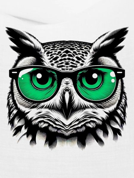 Eule mit Brille