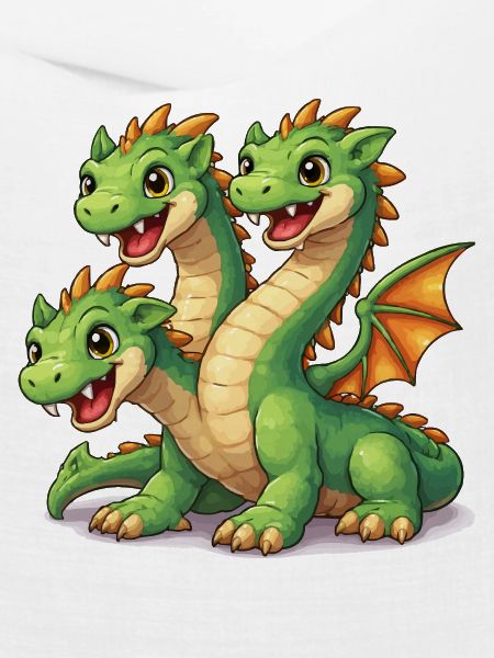 Dreiköpfiger Drache
