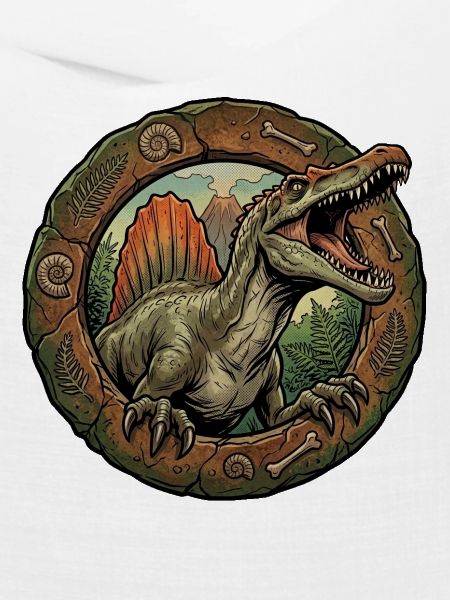 Spinosaurus im Steinring