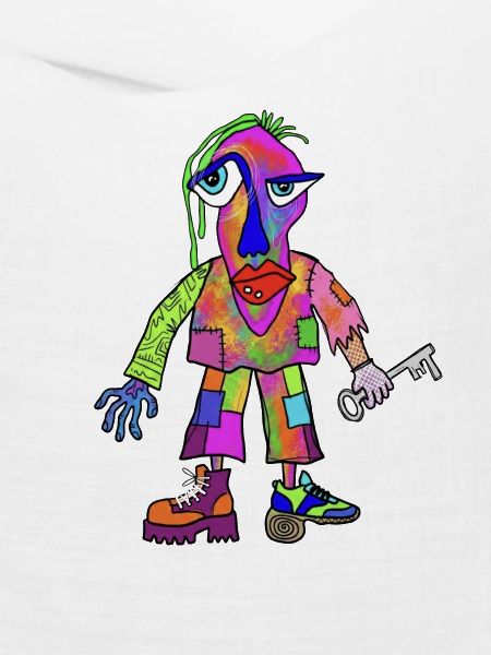 Bunte-Figur