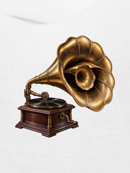 Antikes Grammophon