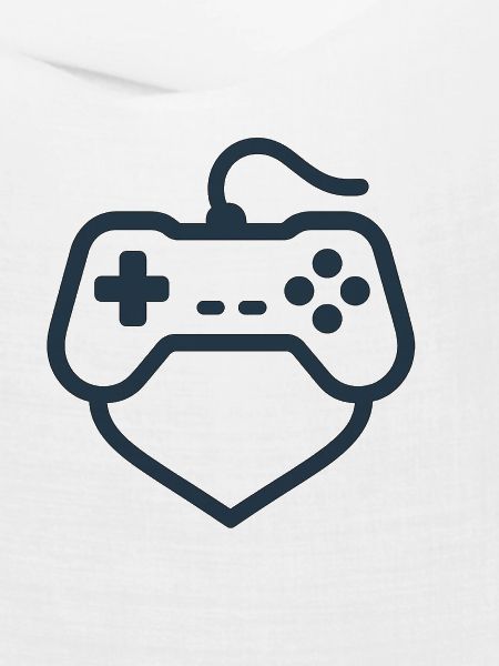 Retro Controller Silhouette – Clean Gamer-Shirt