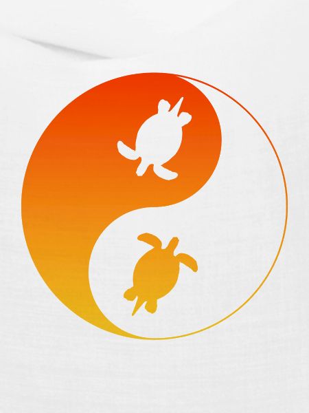 Schildkröten YinYang 