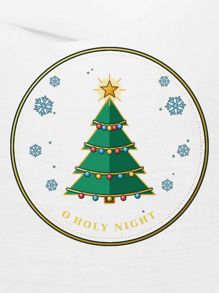 Weihnachtsbaum mit Sternenkranz