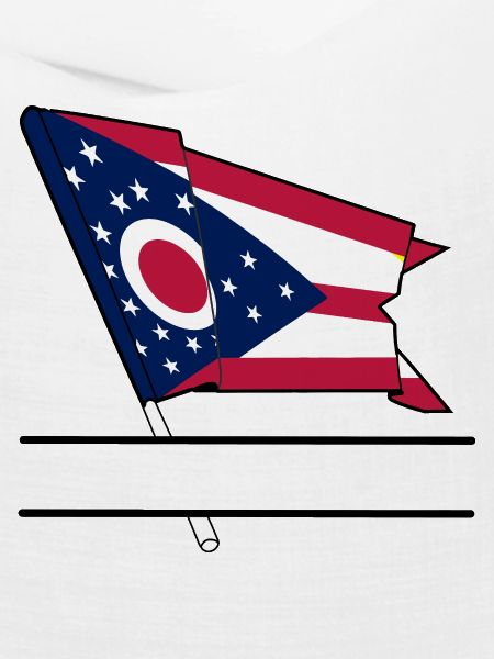 Flagge Ohio Textbanner