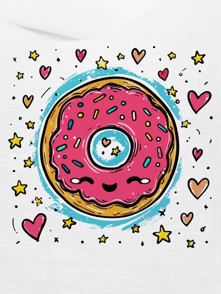 Kawaii Donut Sternenring