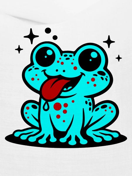 Kröte Comic Frosch