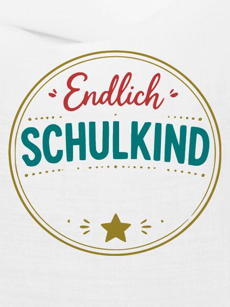 Endlich Schulkind Badge
