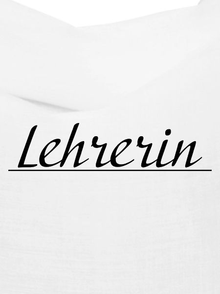 Lehrerin schwarz