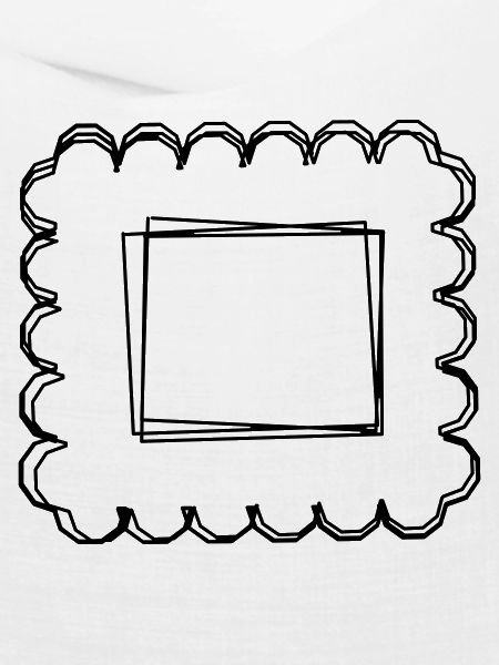 Briefmarke handgezeichnet