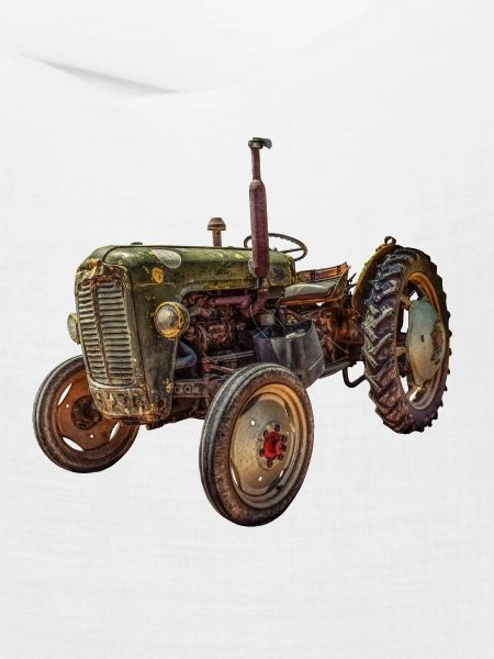 grüner Traktor Oldtimer