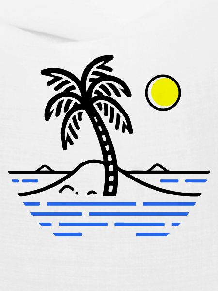 Palmen Insel