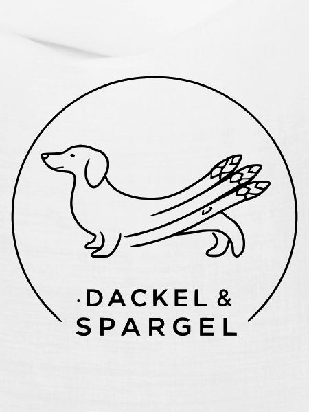 dackel und spargel
