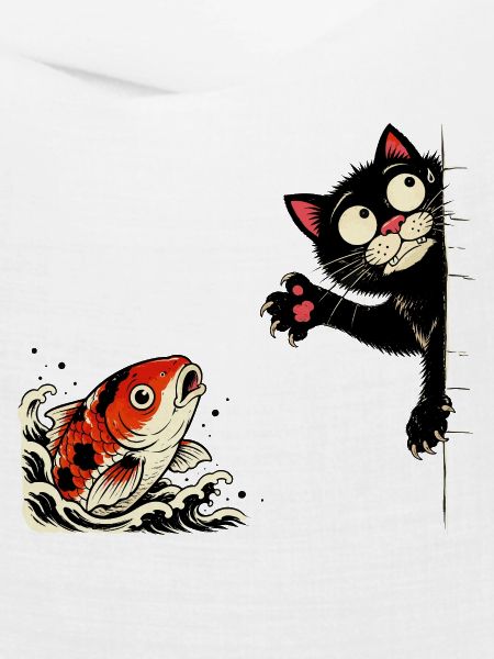  Koi Fische Kois-Karpfen KOI-KATZE Koi