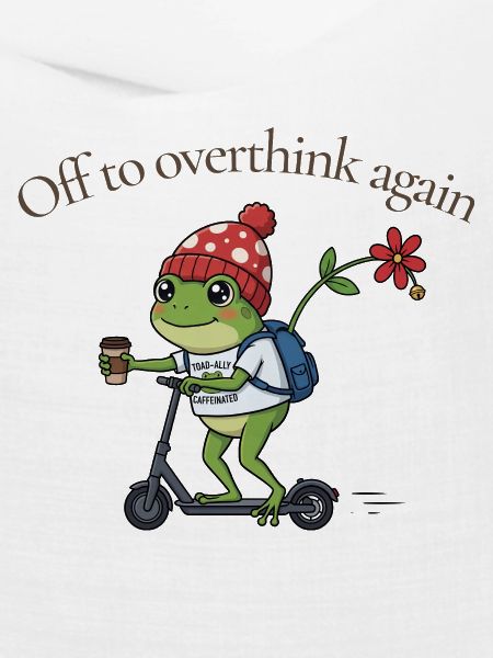 Toad-ally caffeinated Frosch