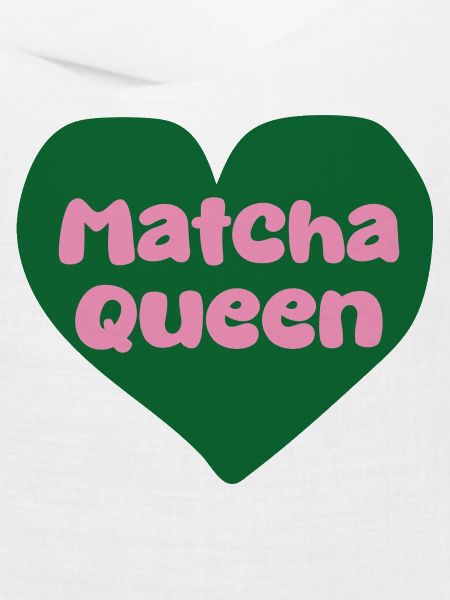 Matcha Queen Herzdesign