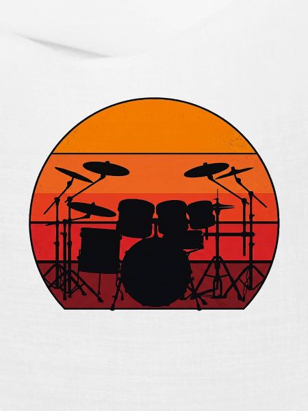 Schlagzeug Sonnenuntergang