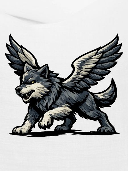 Flügelwolf Majestätisch