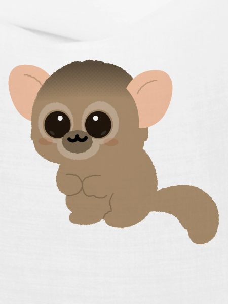 Chibi Night Monkey Niedlicher Charakter