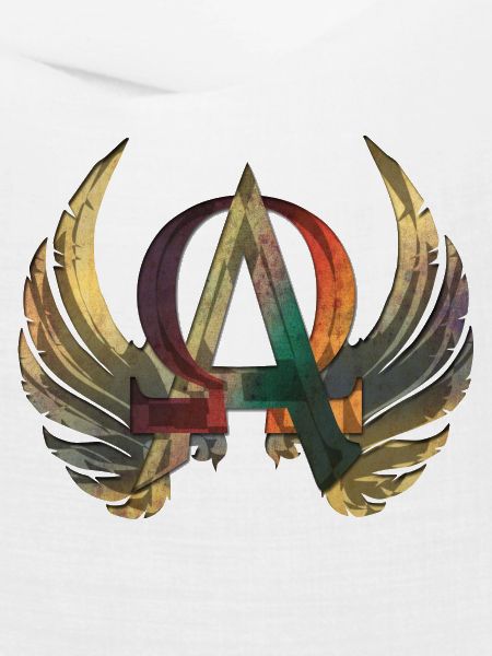 ALPHA & OMEGA ornament