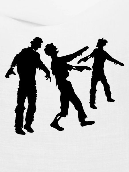 Viele Zombies Horde