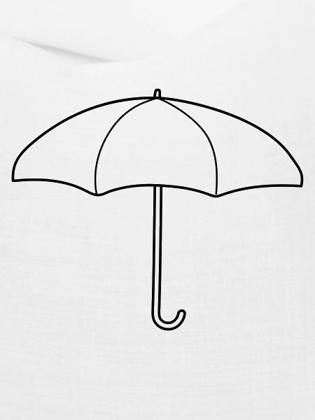 Design Roter Regenschirm