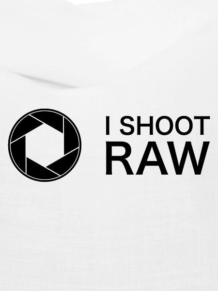 I shoot raw