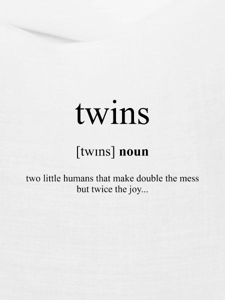 Twins (Zwilling) Definition Dictionary