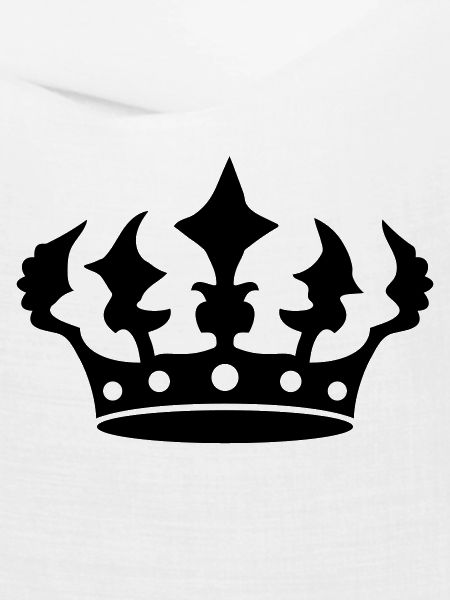 Gezackte Krone Design