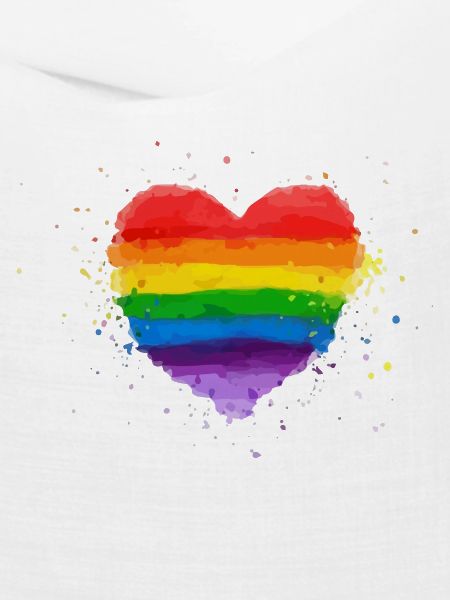 Regenbogen Herz