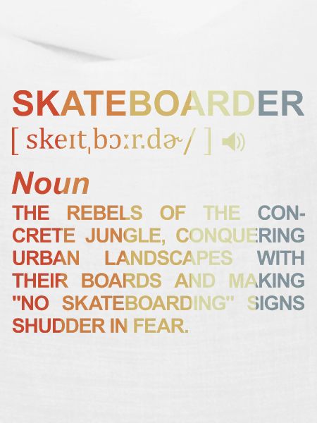 Skateboarder Bedeutung