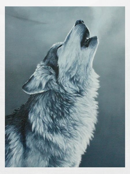 Grauer Wolf