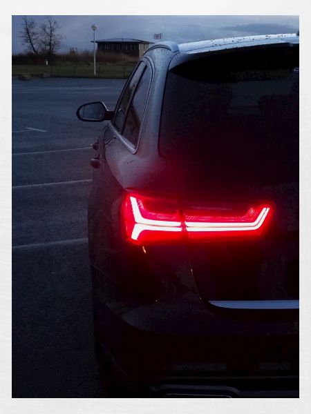 A6 Avant tail lights