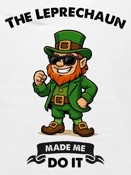 leprechaun sonnenbrille comic