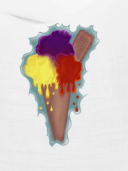 Regenbogen Eis 
