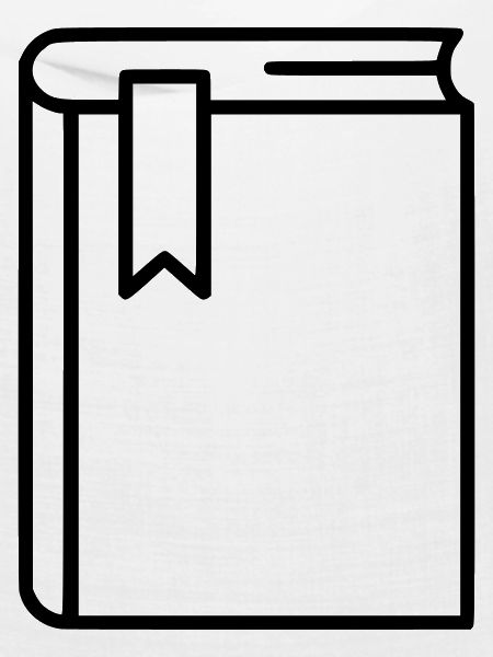 Buch Notizbuch Lesezeichen Icon