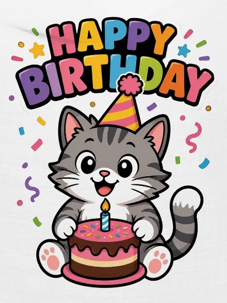 Happy Birthday cat